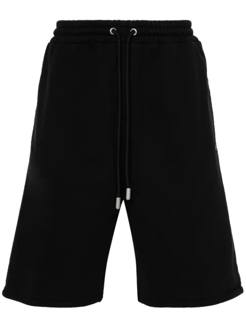 Off-White Diag-stripe cotton shorts Black OMCI013S24FLE0021001