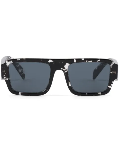 Prada Eyewear Symbole square-frame sunglasses Black SPRA05C53E15O