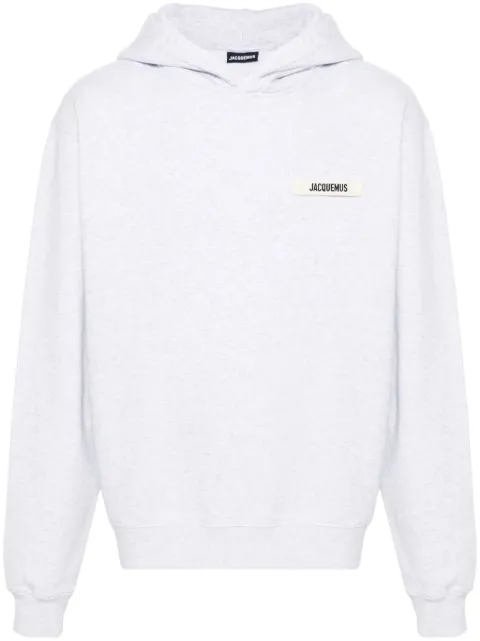 Jacquemus Gros Grain hoodie Grey HOM00247AJ00126