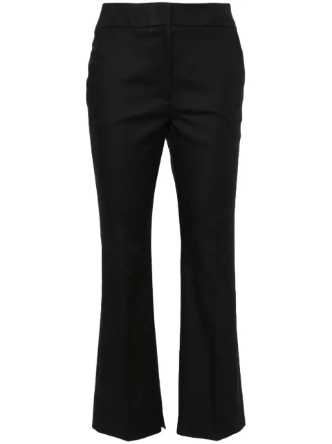 Peserico mid-rise tailored trousers Black P04765J001953
