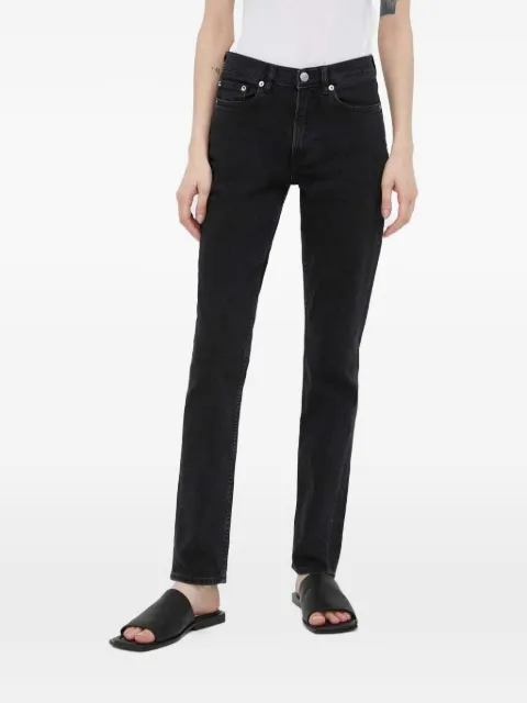 SAMSOE SAMSOE buttoned jeans Black F22400165