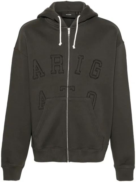 Axel Arigato Legend logo-patches hoodie Black A1447002