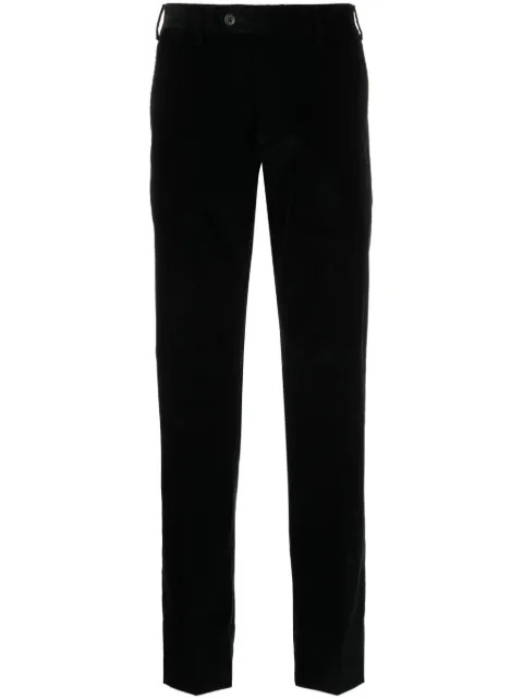 Corneliani corduroy slim-fit chinos Black 924R433868502