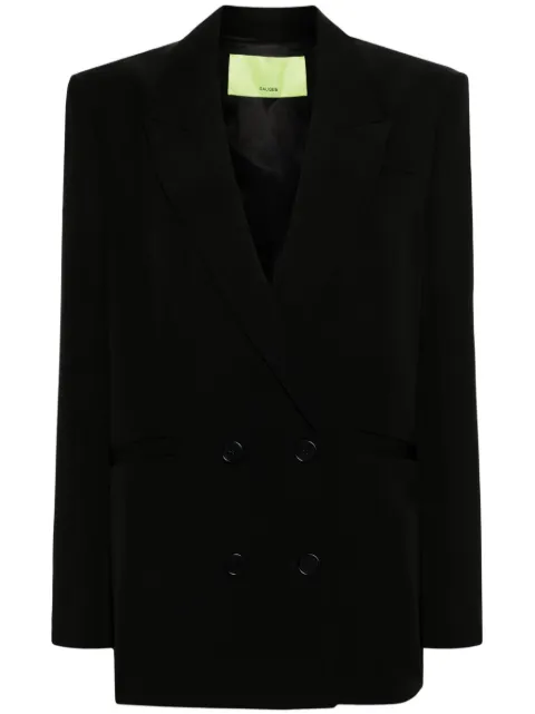 GAUGE81 Vidal double-breasted blazer Black 124211