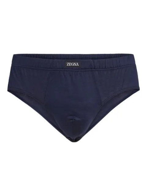 Zegna cotton briefs Blue N2L61011
