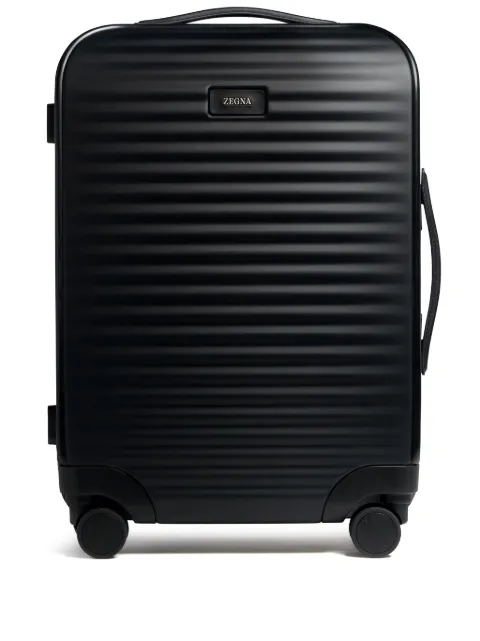 Zegna logo-appliqué suitcase Black LHPULC1935Z