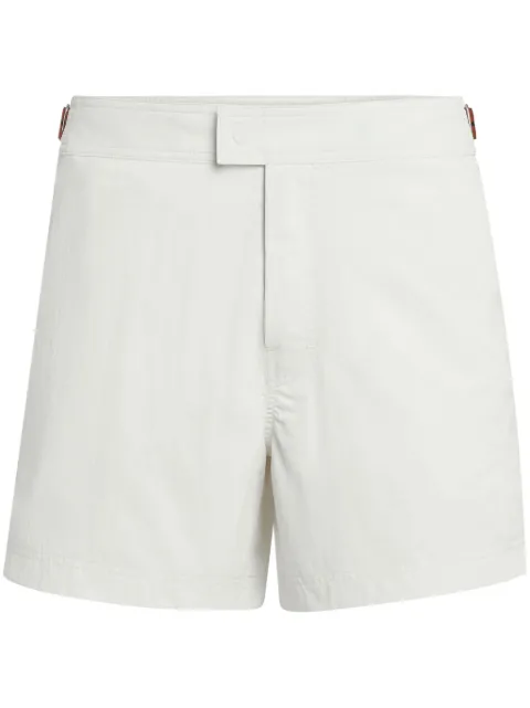 Zegna 232 Road Brand Mark swim shorts White N7B54240