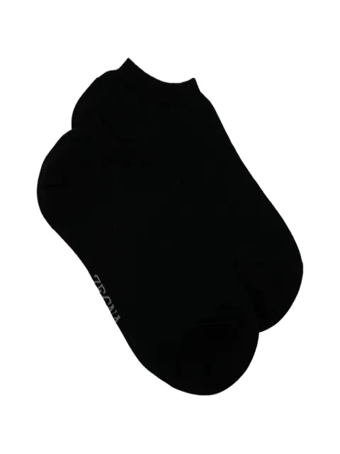 Zegna Black Cotton Blend Socks N5V02663