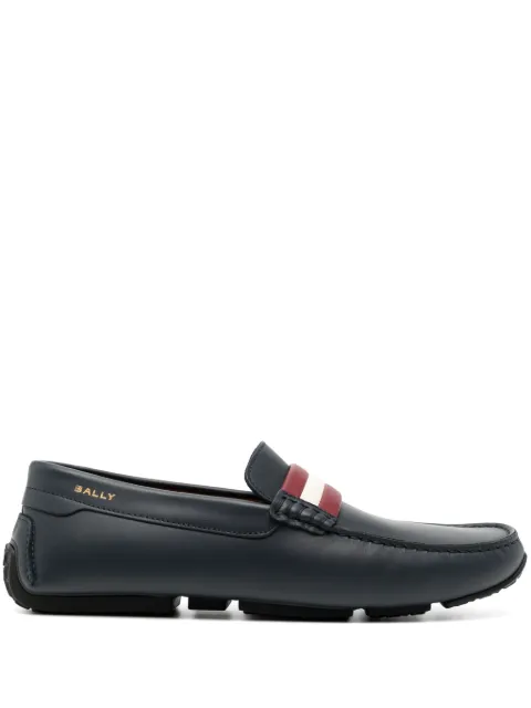Bally Pilot leather loafers Blue MSD02GVT031