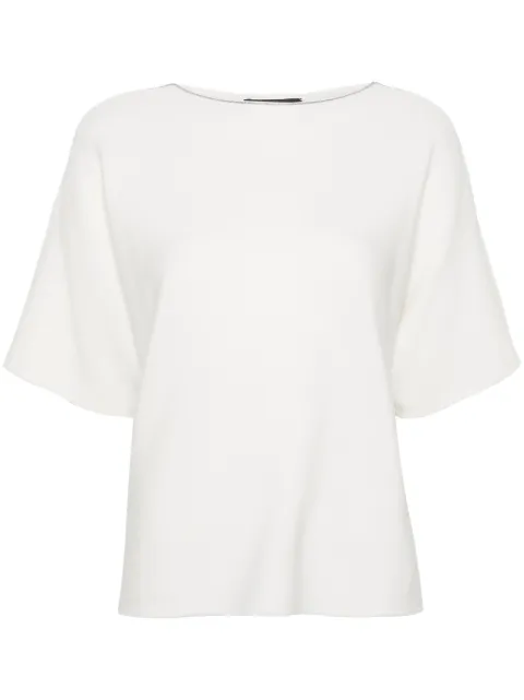 Fabiana Filippi organic-cotton sweater White MAD264F097D2900000