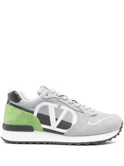 Valentino Garavani logo appliqué sneakers Grey YS0H17TAE