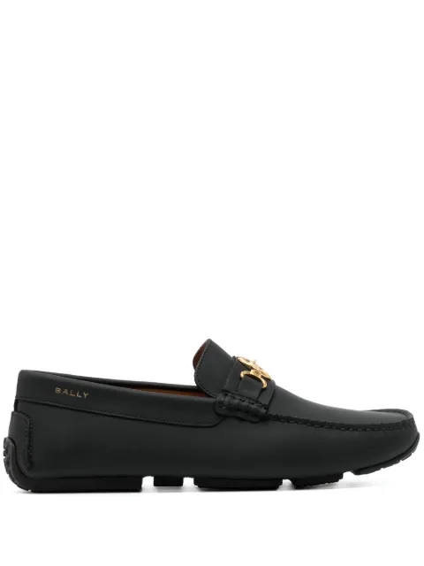 Bally Pilot leather loafers Black MSD02RVT019