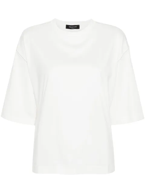 Fabiana Filippi chain-detailed cotton T-shirt White JED264F096D6160000