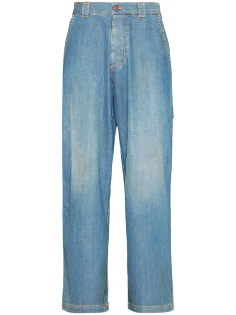Maison Margiela mid-rise wide-leg jeans Blue S50LA0220S30876