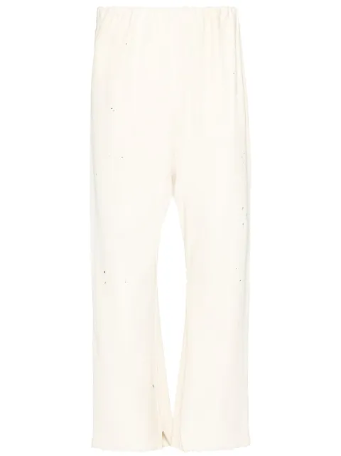 Maison Margiela cut-out hem track pants White S50KA0641S25570