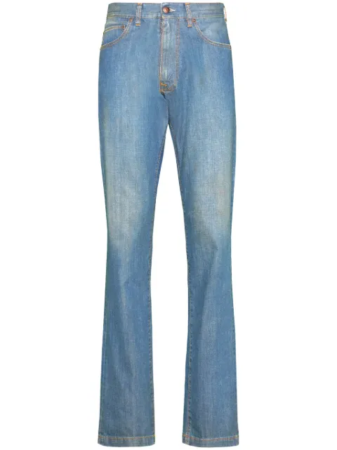 Maison Margiela Americana turn-up jeans Blue S50LA0226S30876