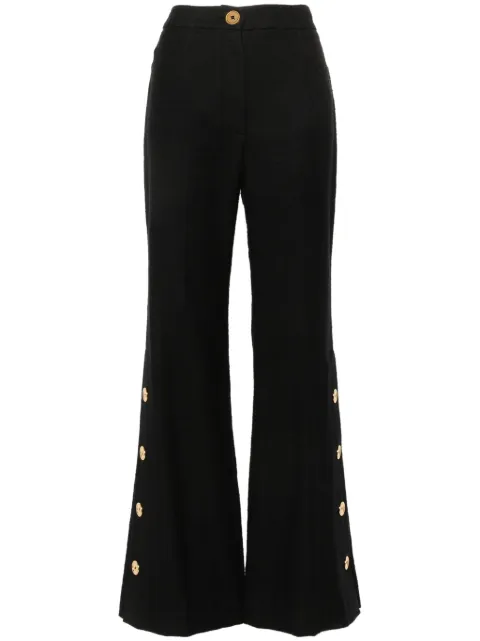Patou tweed flared trousers Black TR0380162999B