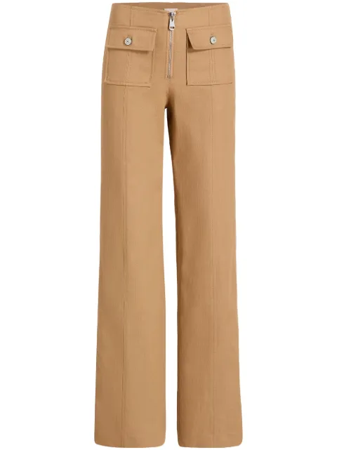Cinq A Sept Azure wide-leg trousers Neutrals ZP3653402Z