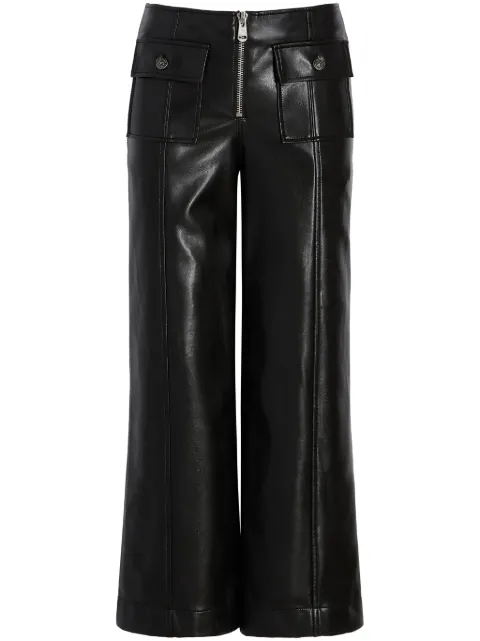 Cinq A Sept Azure faux-leather trousers Black ZP2865872Z