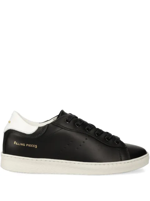 Filling Pieces perforated panelled trainers Black 71727191861