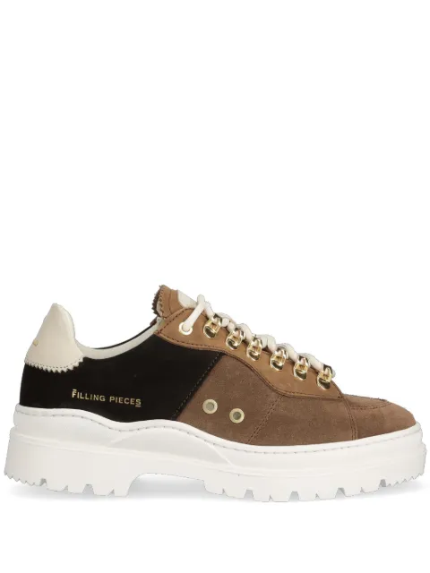 Filling Pieces suede Court sneakers Brown 71633831933