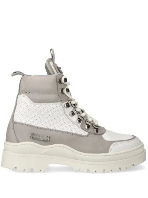 Filling Pieces two-tone ankle boots White 64333811901