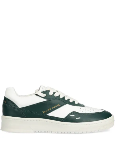 Filling Pieces Ace leather low-top sneakers Green 70033491019