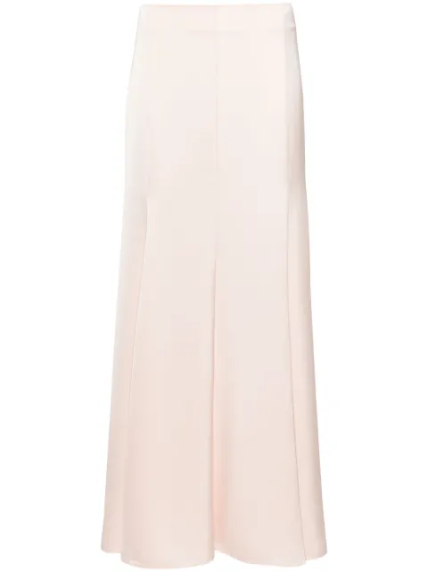 Philosophy Di Lorenzo Serafini satin flared midi skirt Pink V01180722