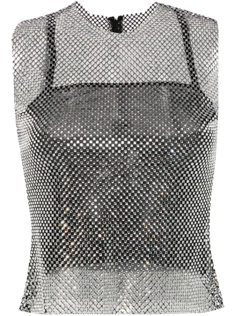 Philosophy Di Lorenzo Serafini rhinestone-embellished top Black J08090724
