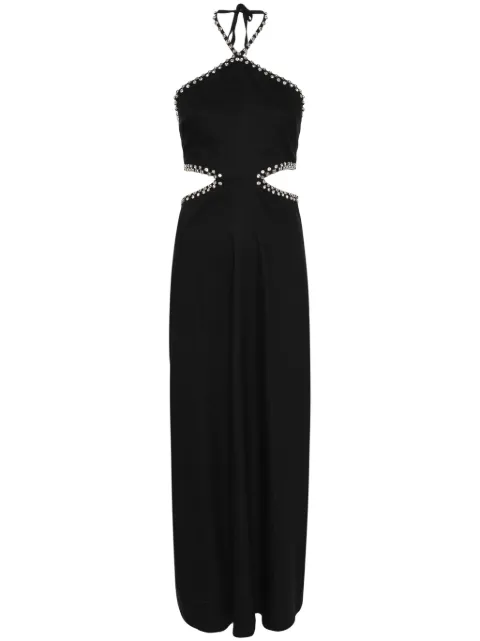 SIMKHAI rhinestone-embellished dress Black 1241186SW
