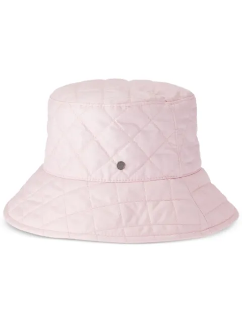Maison Michel Angele quilted bucket hat Pink 2422019001