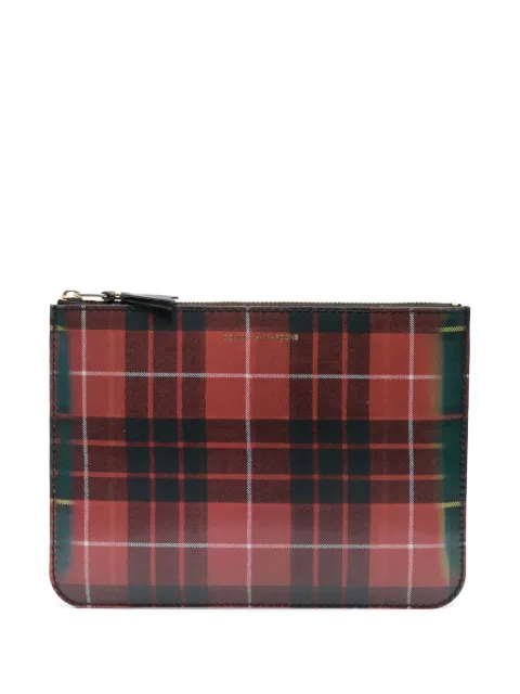 Comme Des Garçons Wallet CDG Lenticular holographic pouch Red SA5100LT