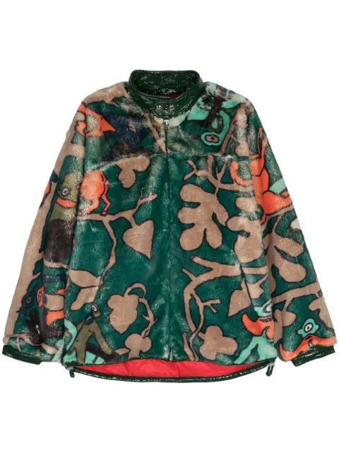 Walter Van Beirendonck Sun graphic-print jacket Green 3016