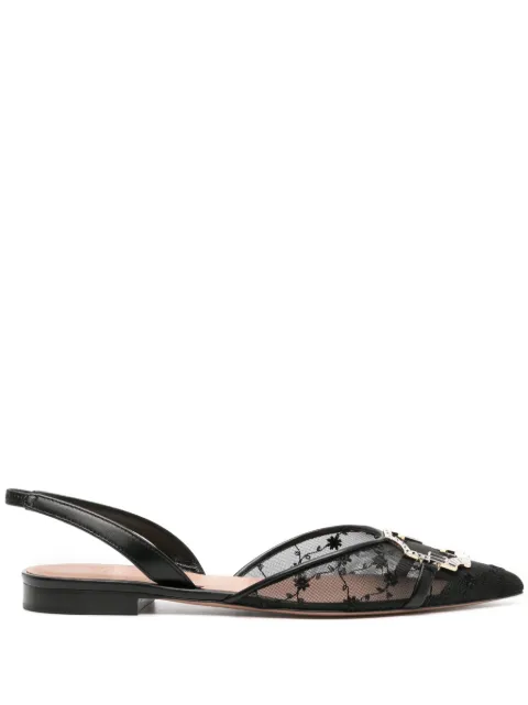 Malone Souliers Misha slingback ballerina shoes Black MISHA107
