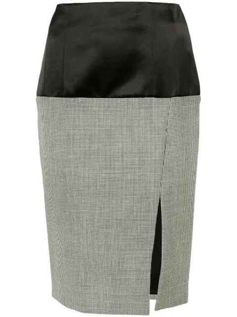 Givenchy panelled tailored pencil skirt Black BW40SA15B3