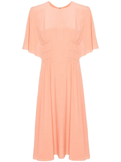 Chloé silk midi dress Pink C24SRO01004