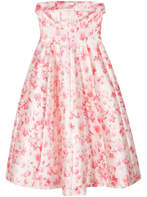 Philosophy Di Lorenzo Serafini floral-print midi dress Neutrals A04510735