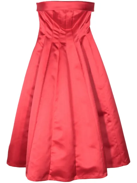 Philosophy Di Lorenzo Serafini pleated midi dress Pink A04510723