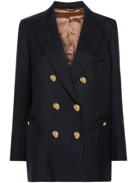 Blazé Milano Alacanara Everynight double-breasted blazer Blue END07ALC