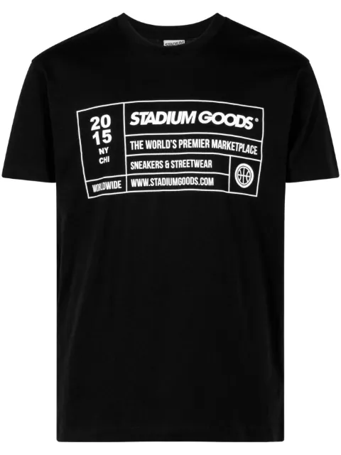 STADIUM GOODS® Shoe Box cotton T-shirt Black SGS0555