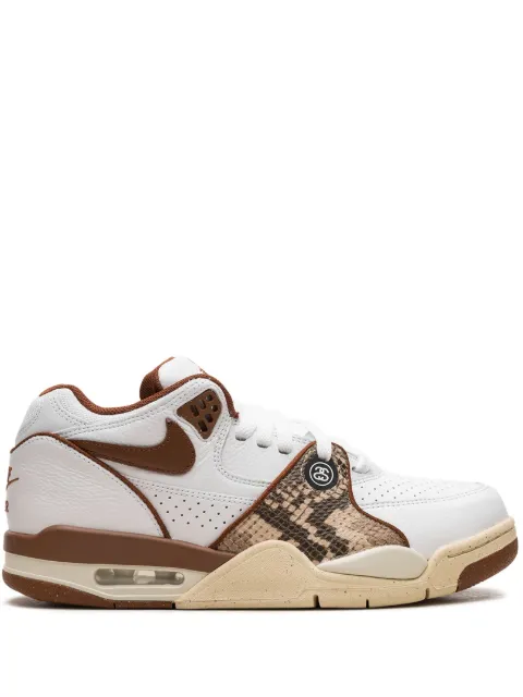 Nike x Stussy Air Flight 89 "Pecan Fossil" sneakers White FD6475