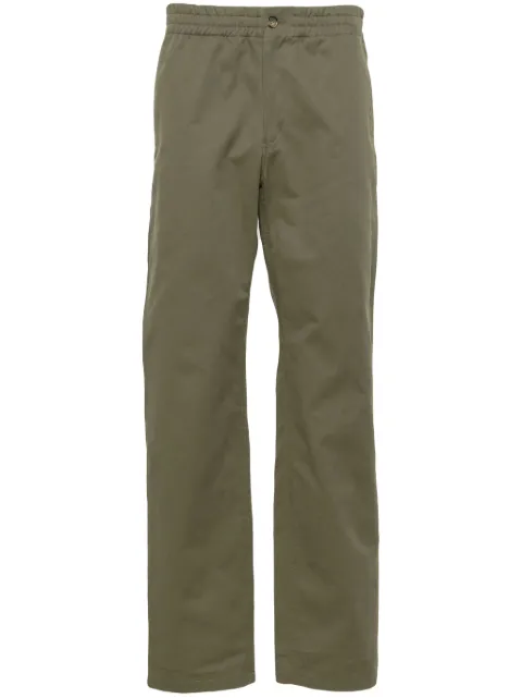 A.P.C. Chuck straight-leg trousers Green COGEWH08408