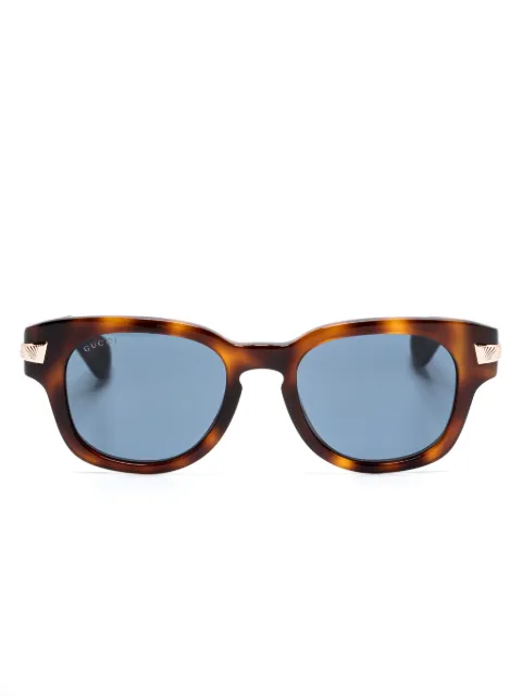 Gucci Eyewear tortoiseshell square-frame sunglasses Brown 778325J0740