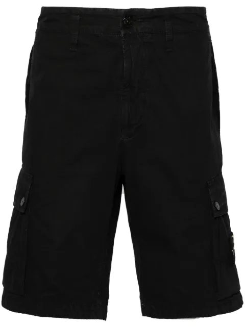 Stone Island Compass cotton cargo shorts Blue L1S15L100019S00WA