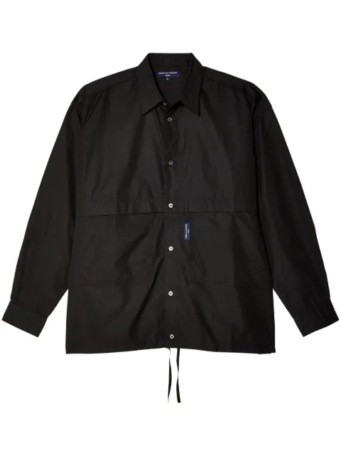 Comme des Garçons Homme long-sleeve cotton shirt Black HMB003