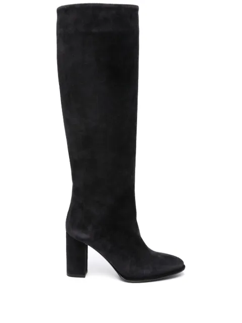 Le Silla Elsa 90mm knee boots Black 7074T080R3PPPOW