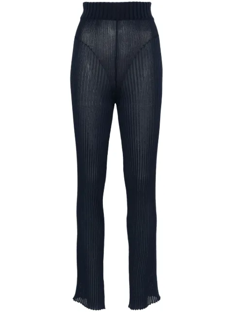 Henrik Vibskov Bell high-waist leggings Blue SS24KEYF706