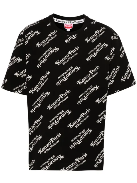 Kenzo x Verdy logo-print T-shirt Black FE58TS0044SY