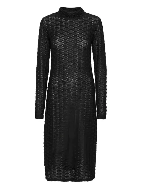 Henrik Vibskov Bubble midi dress Black SS24KEYF809