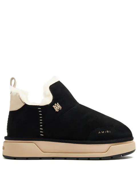 AMIRI Malibu suede boots Black PS24MFB001